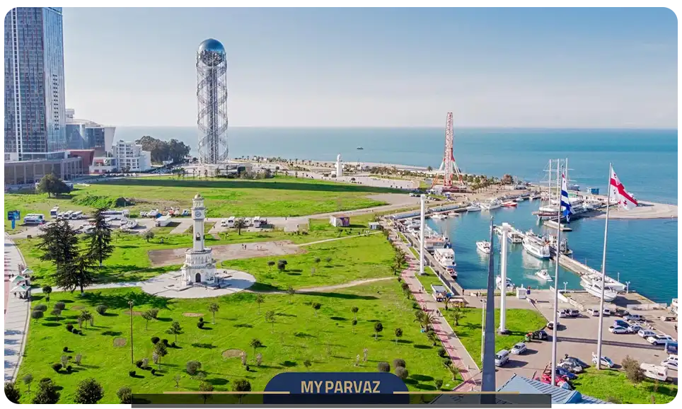 آب و هوای باتومی در بهار